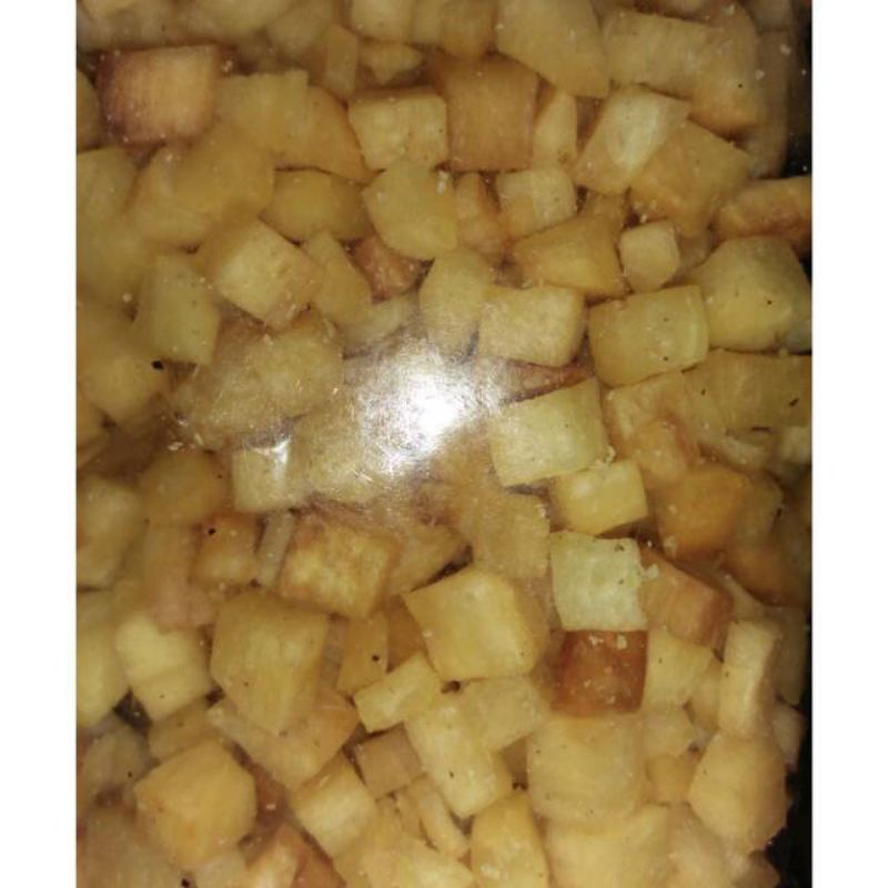 

singkong goreng dadu renyah gurih isi 400