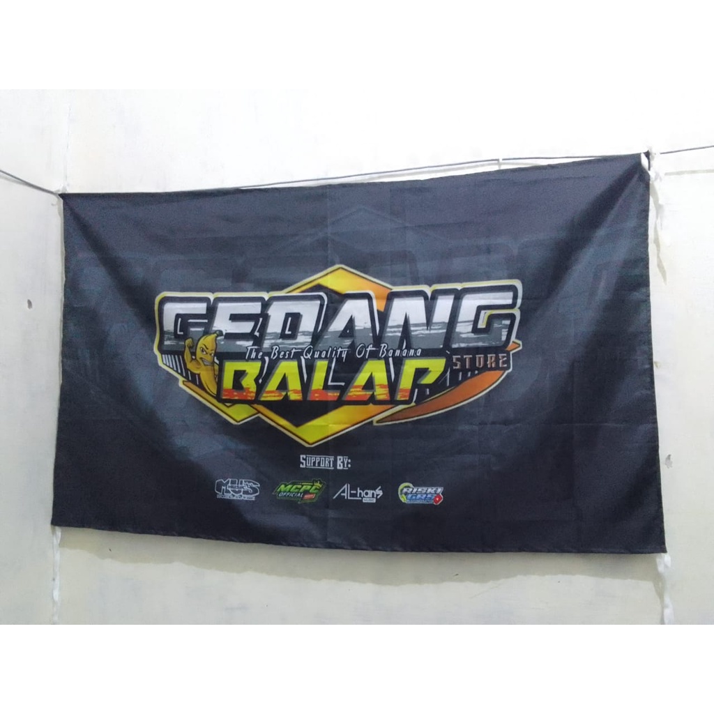 FLAG CUSTOM FULL COLOUR 120x60CM satuan /SPANDUK/SPANDUK KAIN/BANNER KAIN/FLAG/BENDERA CUSTOM REQUES