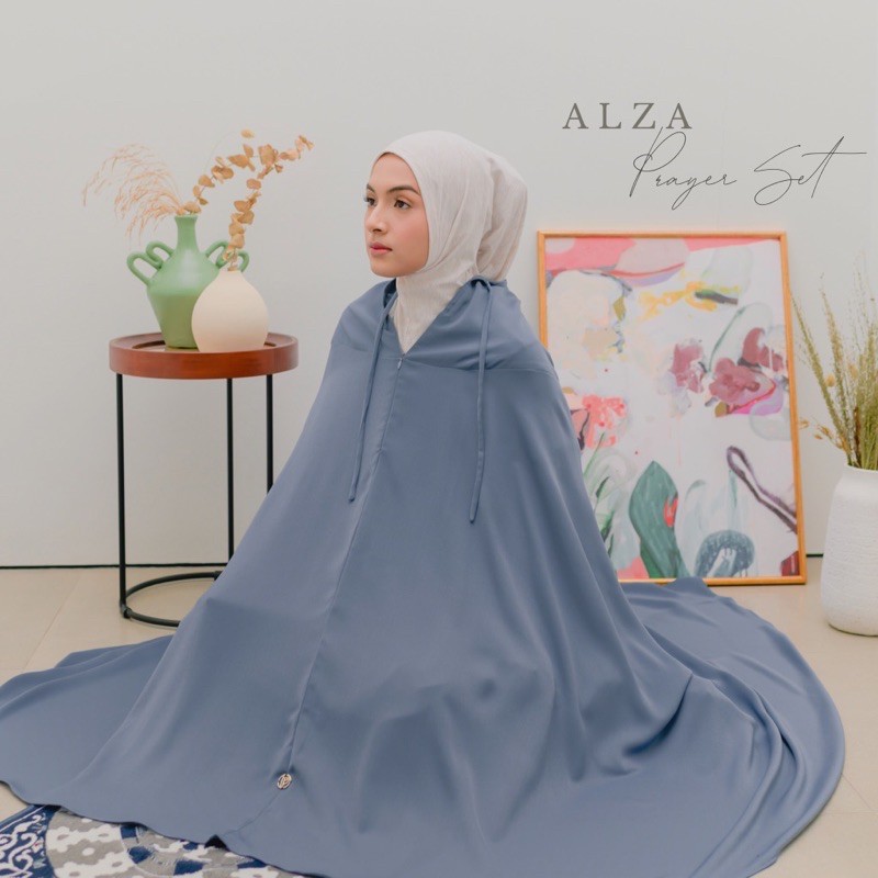 Alza Prayer Set Pulchragallery | Set mukena berbahan Polyster