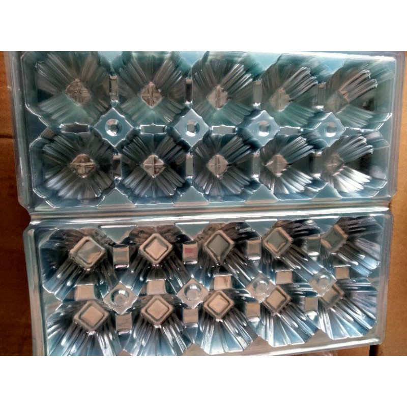 MMP MIKA TRAY TELUR ISI 10 TANPA PENGUNCI - BISA BUAT MIKA TELUR AYAM / BEBEK - TERMURAH DI SURABAYA