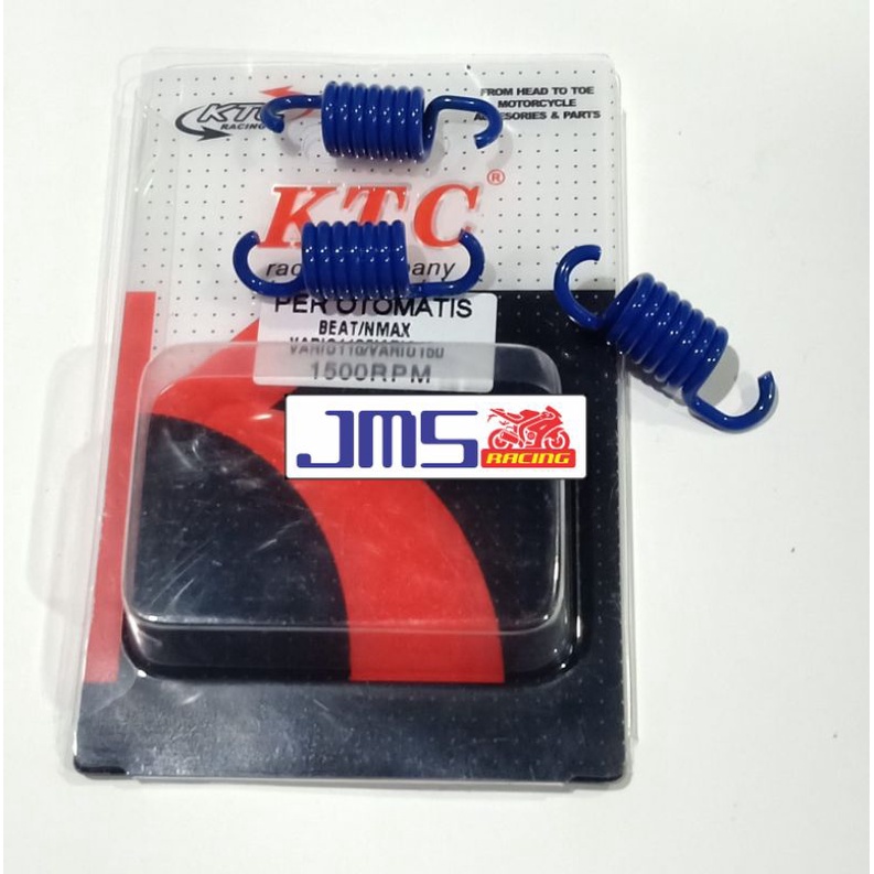 per kampas otomatis per ganda sentrik ktc racing honda dan yamaha 1500 rpm beat vario mio scoopy nmax aerox lexi pcx soul nex