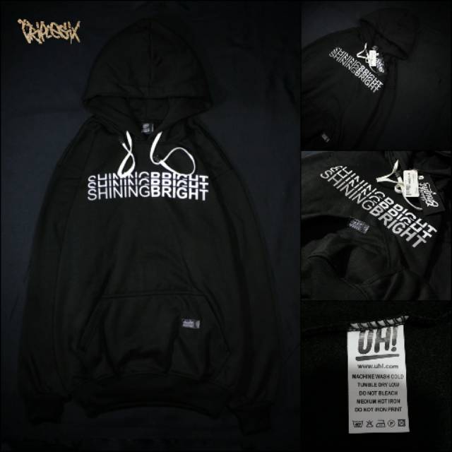 hoodie shining bright 3 original premium