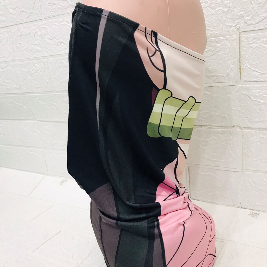 Buff Nezuko Anime Manga Demon Slayer Kimetsu No Yaiba Premium Mask Unisex