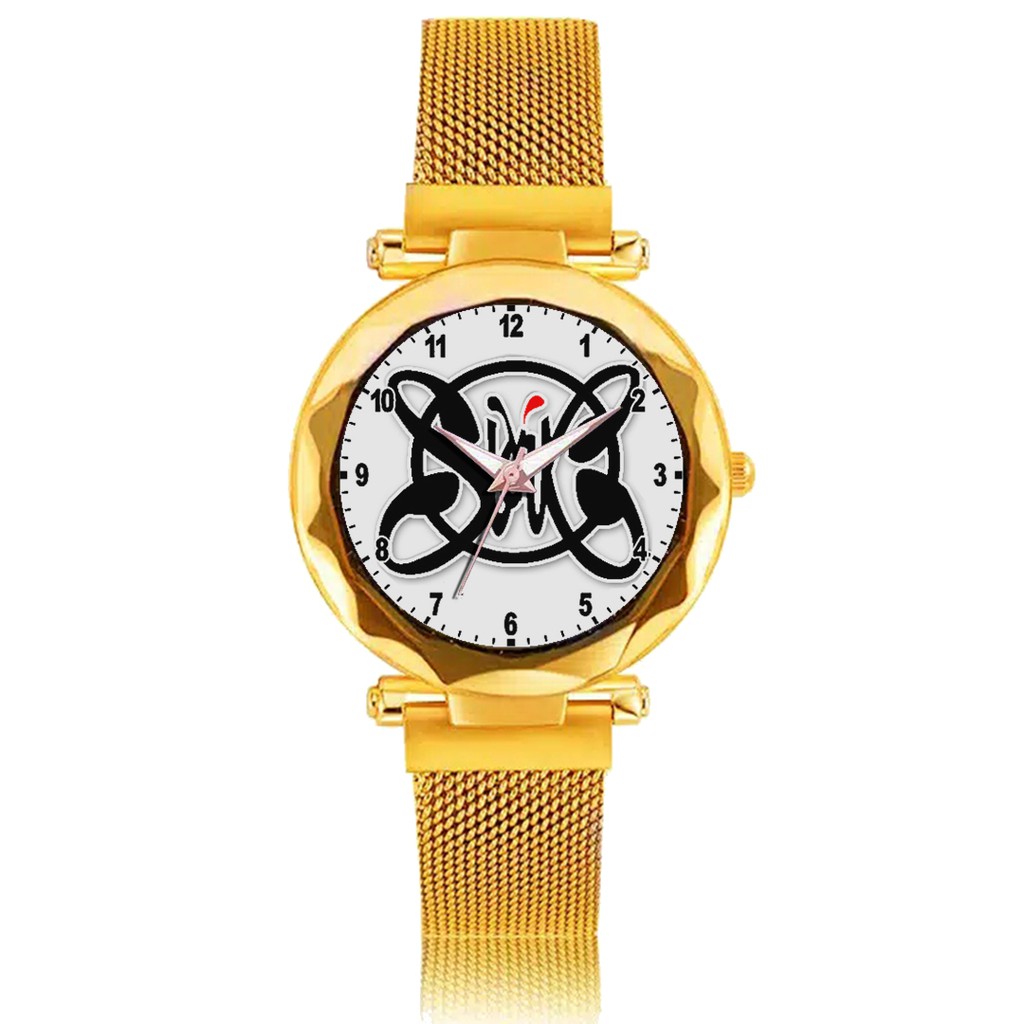 Jam Tangan Wanita Custom - SLANK-SLANKY MOTIF 3 Free Box &amp; Batre Cadangan