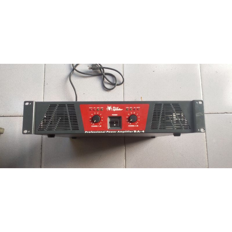 power black spider BA-4  original buka segel