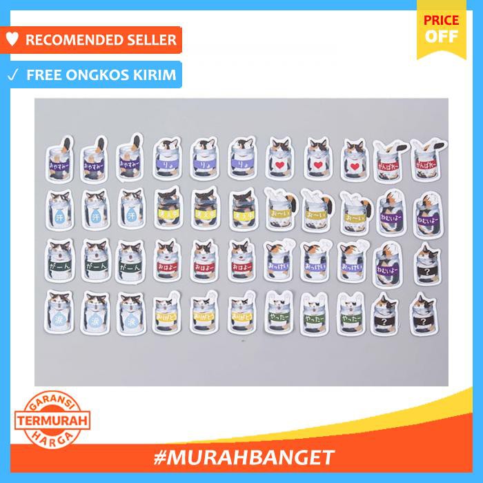 

Cat In Jar Deco Sticker Pack ( Dekorasi) - Pengikat & Perekat - Stiker
