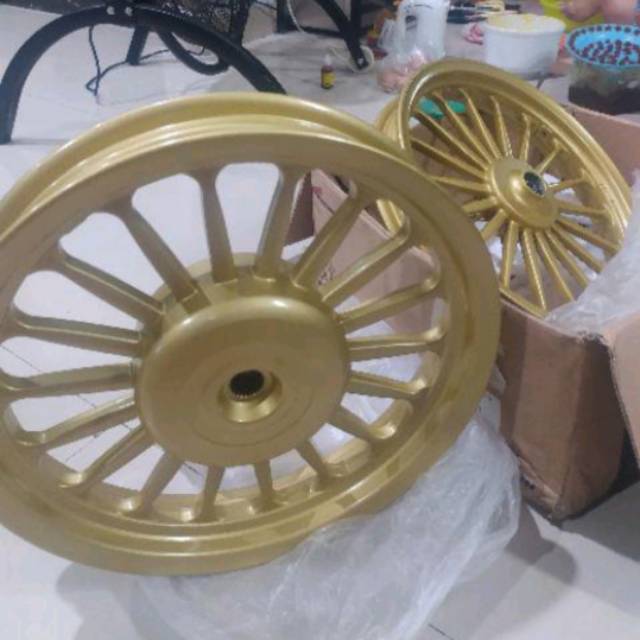 VELG VROSSI GALAXY 2 VENOM / COPY DAYTONA PALANG 18 VARIO BEAT SCOOPY RING 14 DAN RING 12