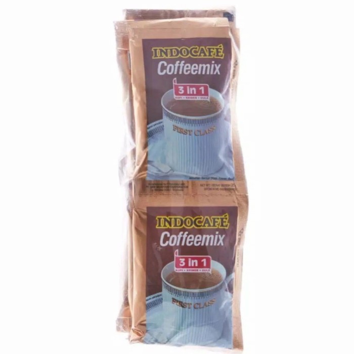 

MURAH INDOCAFE Coffeemix Sachet 10x20g (renceng)