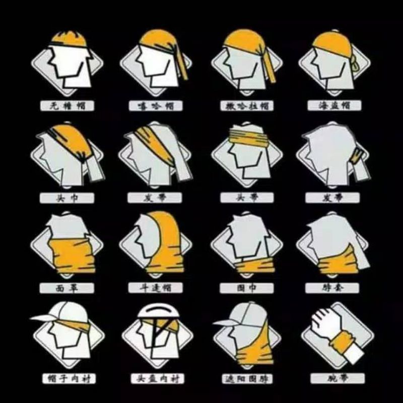 Prabu Acc Masker Baff Bandana Motif Multifungsi