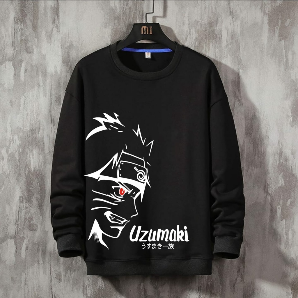 AMOSJKT28.ATASAN LENGAN PANJANG/BAJU SWEATER UZUMAKI/JUMPER