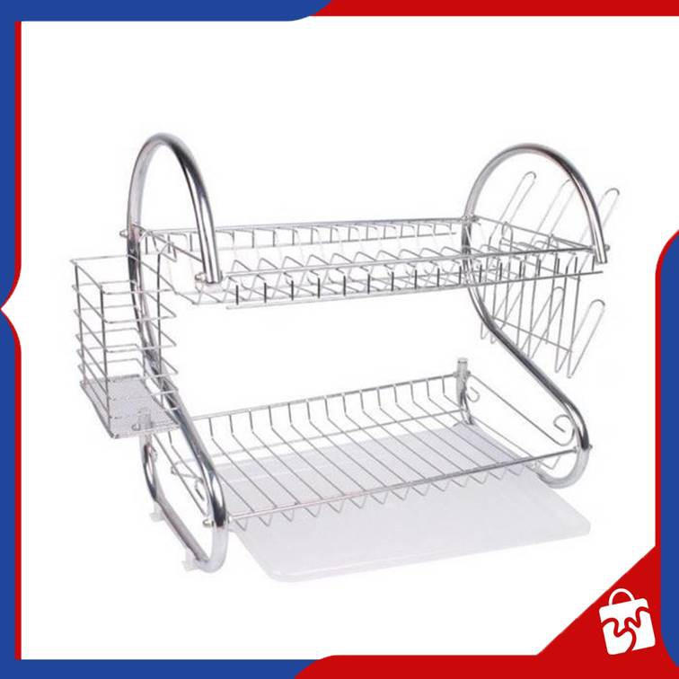 Rak Piring Stainless 2 Susun Shopee Indonesia Rak Piring Stainless 2 Susun Shopee Indonesia