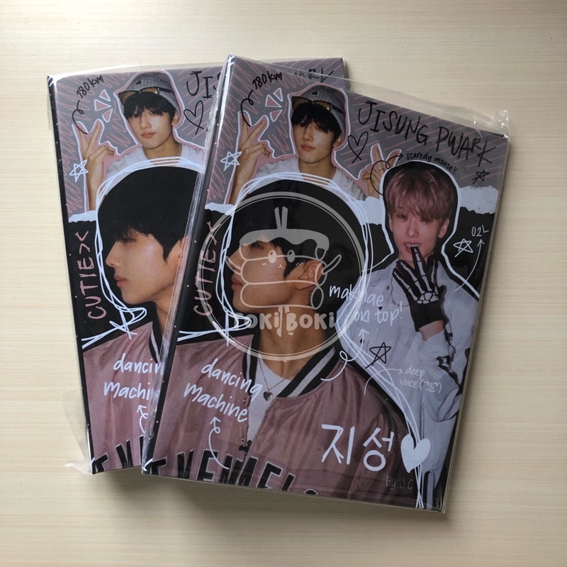 

[READY STOCK] CUSTOM BINDER PHOTOCARD COVER JISUNG A5 by @cookiesncrean (baca deskripsi)