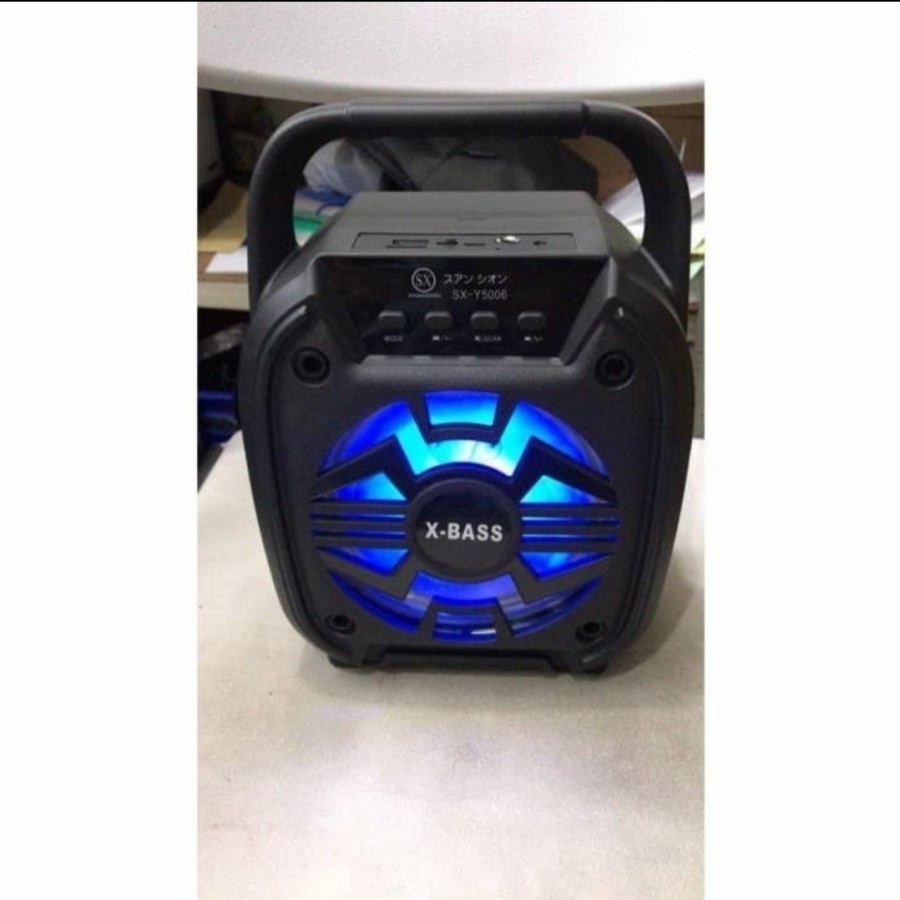 SHUANGXIONG SX Y5006 SPEAKER BLUETOOTH KARAOKE PORTABLE FREE MIC XBASS