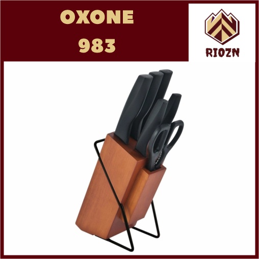 Oxone Wooden Block Knife OX-983 PISAU