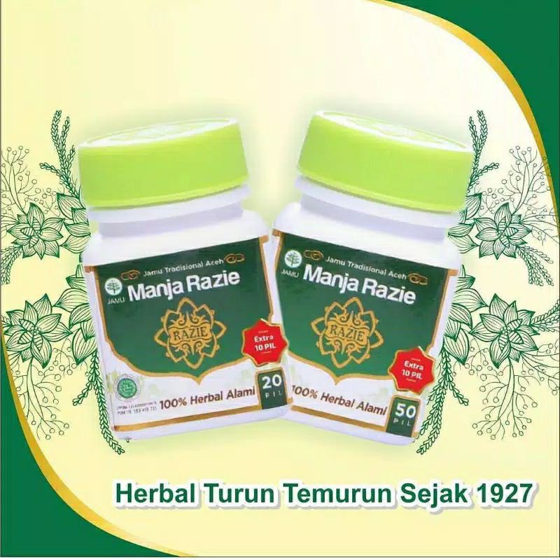 Manja Razie Obat Keputihan dan Melancarkan Haid