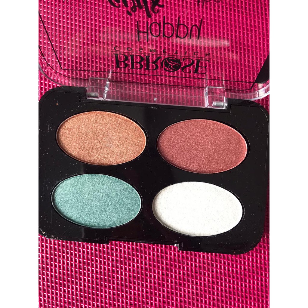 EYESAHDOW PALLETE IMPORT BB ROSE - 4 WARNA