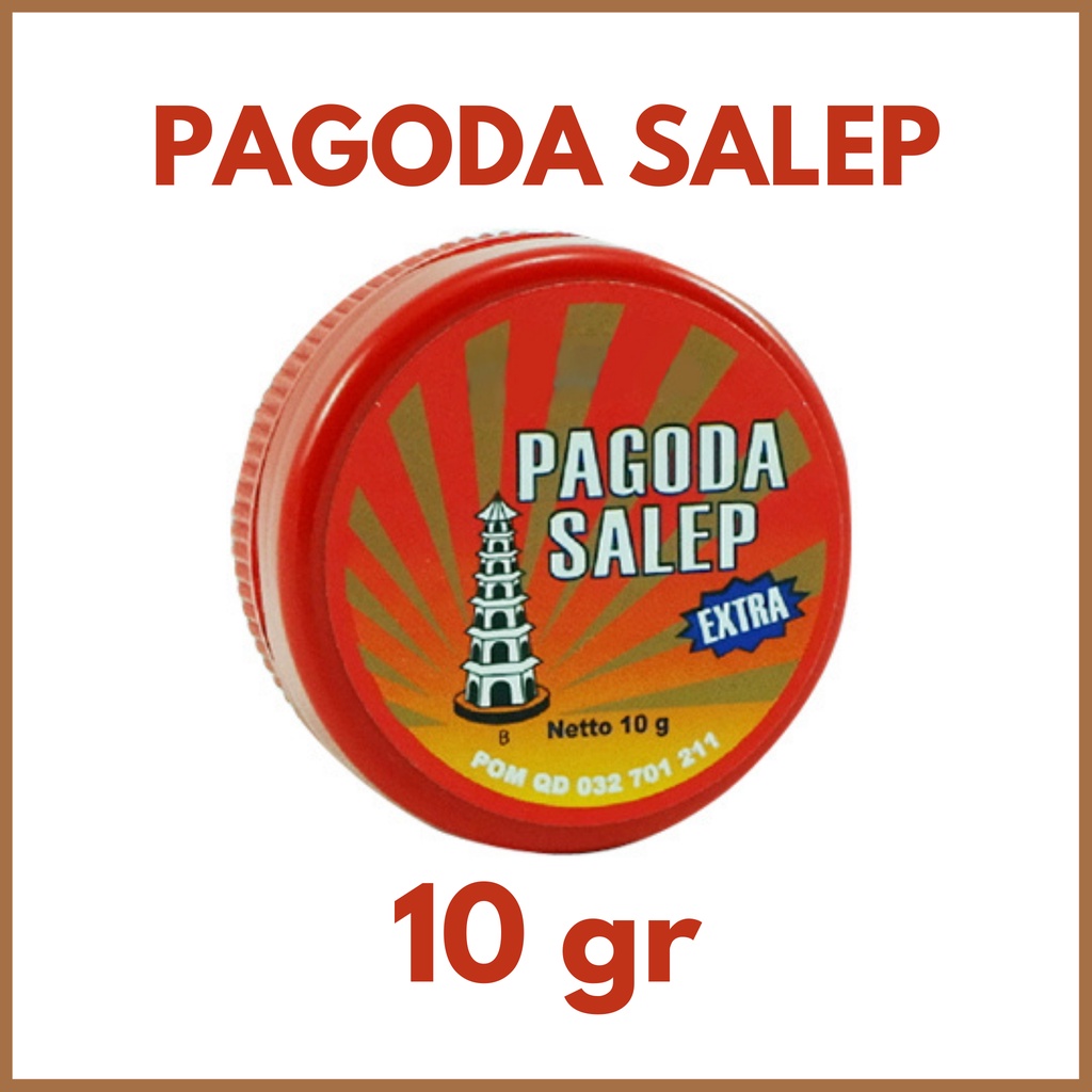 PAGODA SALEP EXTRA 10 GRAM SALEP SAKIT KULIT GATAL PANU KUDIS KURAP
