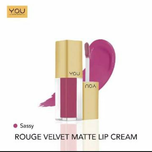 YOU ROUGE VELVET MATTE LIP CREAM