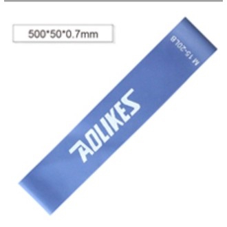 [1 PCS] Resistance Band Loop for Booty & Arm Workouts Gym Fitness Yoga Pilates-BLUE 15-20 LB