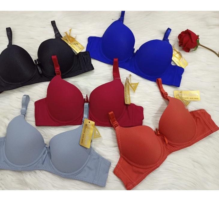 ♂ Bra BH Fashion Wanita Bra wanita Murah BH Busa TEBAL / Kawat / RENDA / ZH COMBI ➢
