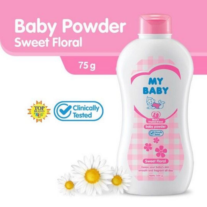 My Baby Powder - My Baby Bedak Bayi - My Baby Bedak Bayi Tabur Halus Wangi Lembut