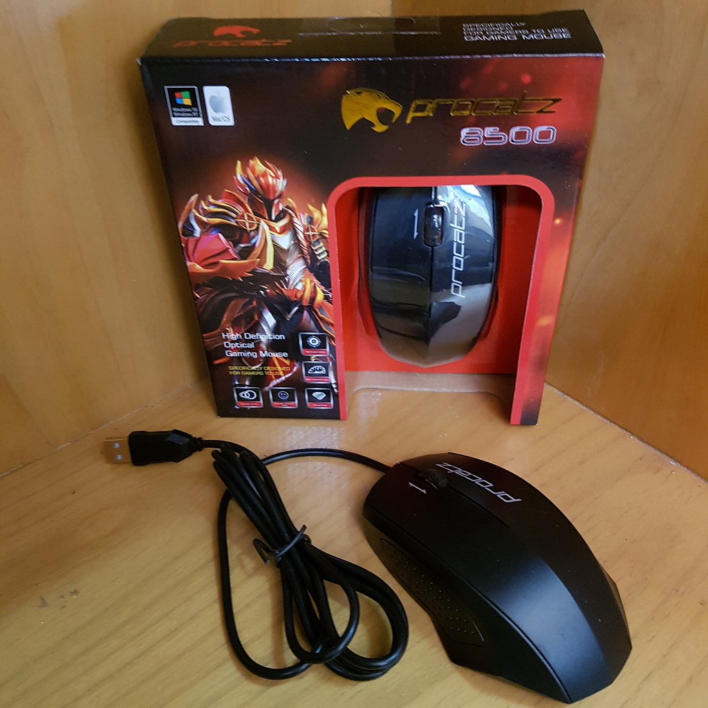Procatz 8500 - Hight Definition Optical Gaming Mouse