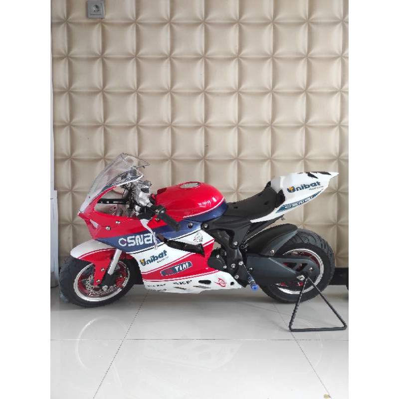 Promo murah      PROMO SPESIAL HARI RAYA   motor mini gp medium 49cc 2tak