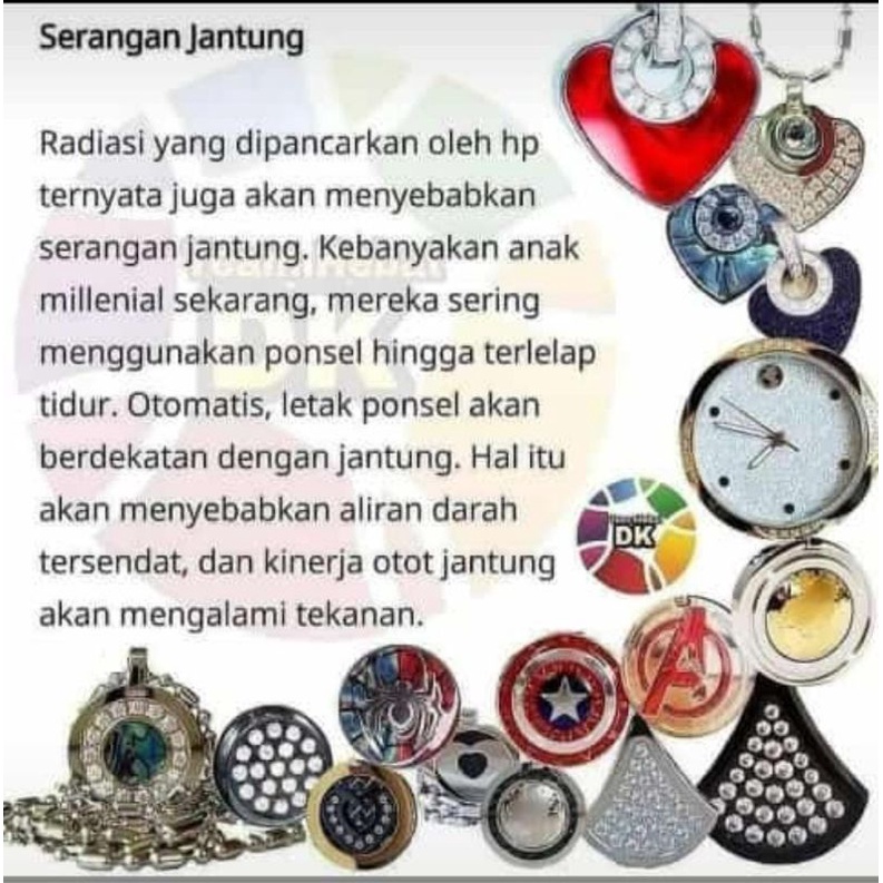 Promo All Series Pendant MCI Kalung Kesehatan MCI Original
