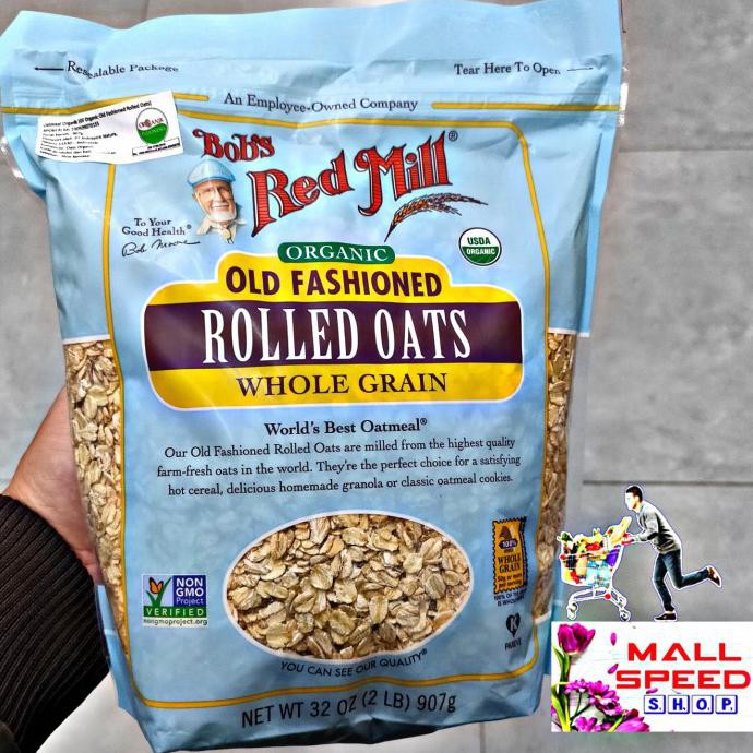 

Terbaru BRM Old organic Rolled Oats 908 gr