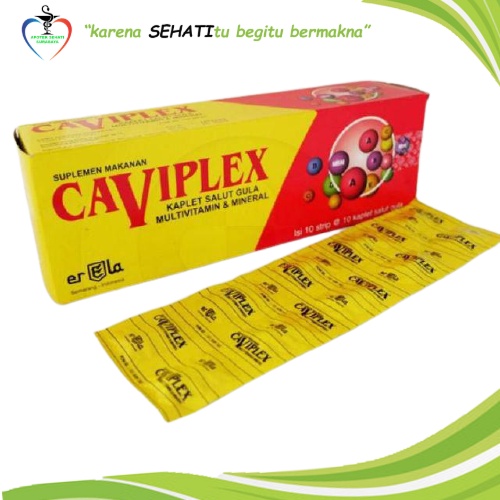 CAVIPLEX TABLET VIT NAFSU MAKAN NUTRISI OTAK SUPLEMEN DAYA TAHAN