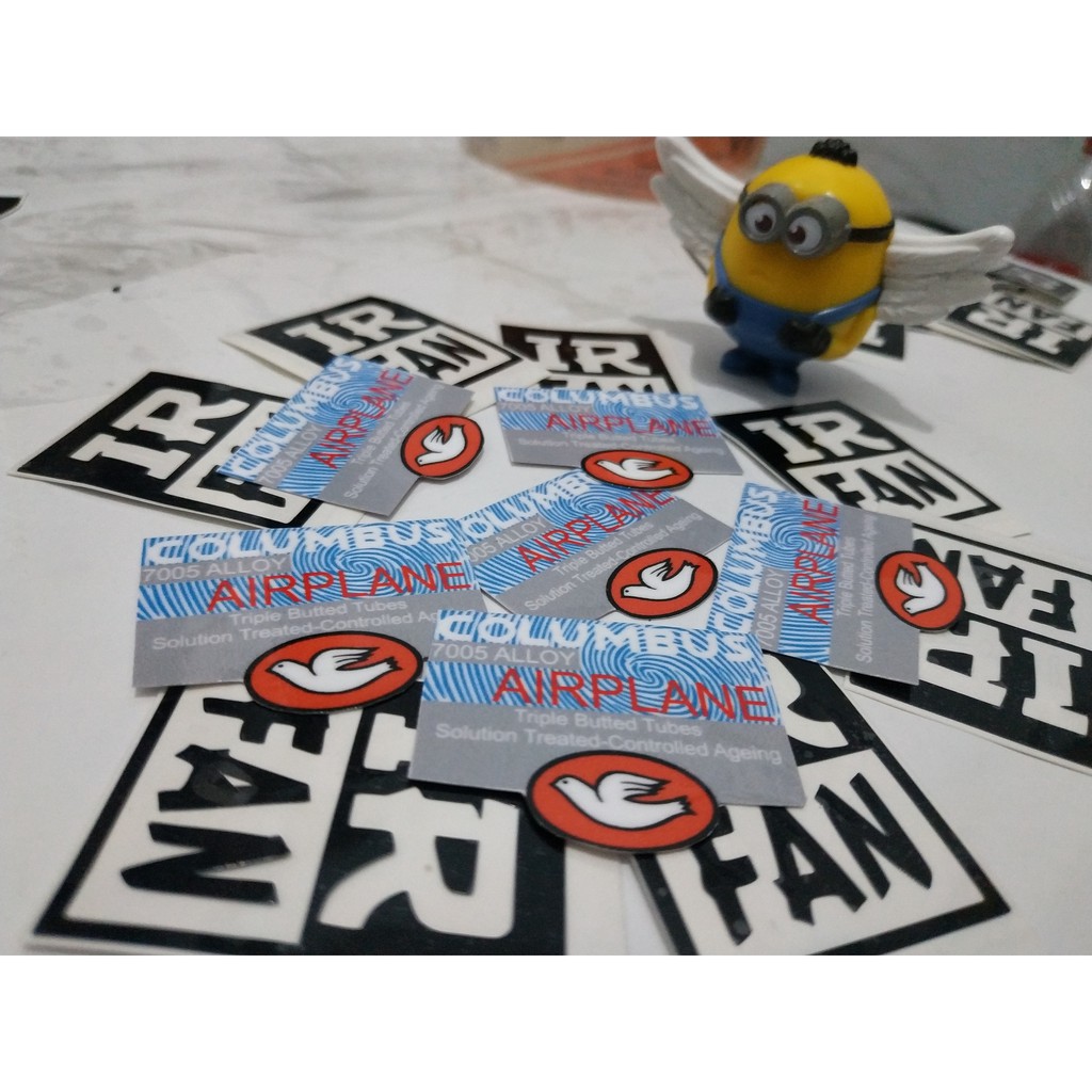 

Stiker Columbus Airplane 7005