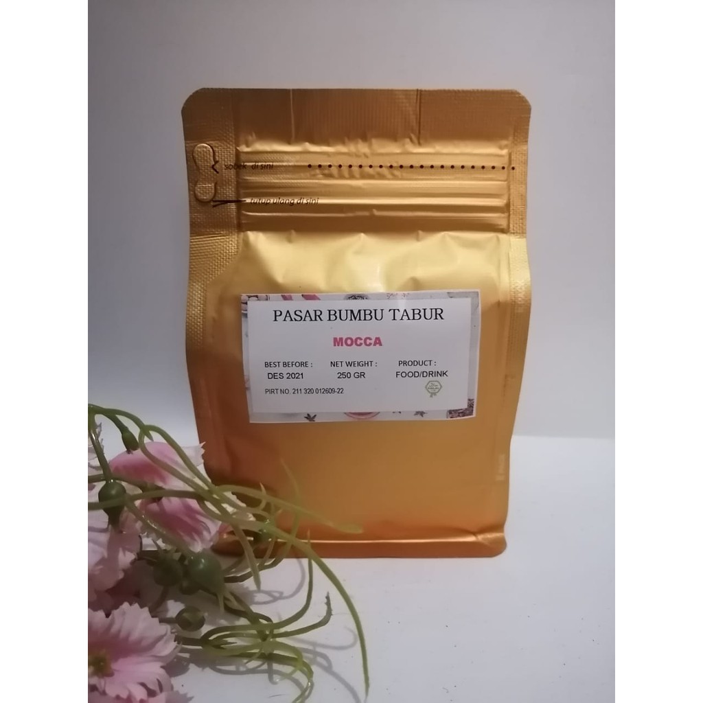 

BUMBU TABUR MOCCA 250 GR BUBUK MAKANAN ENAK MURAH HALAL