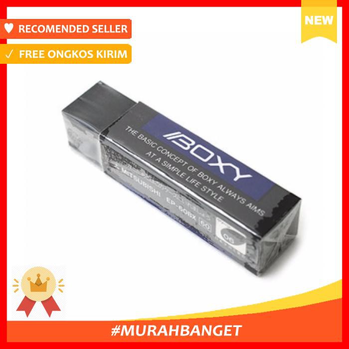 

Penghapus - Uni Boxy Eraser Black - Alat Tulis