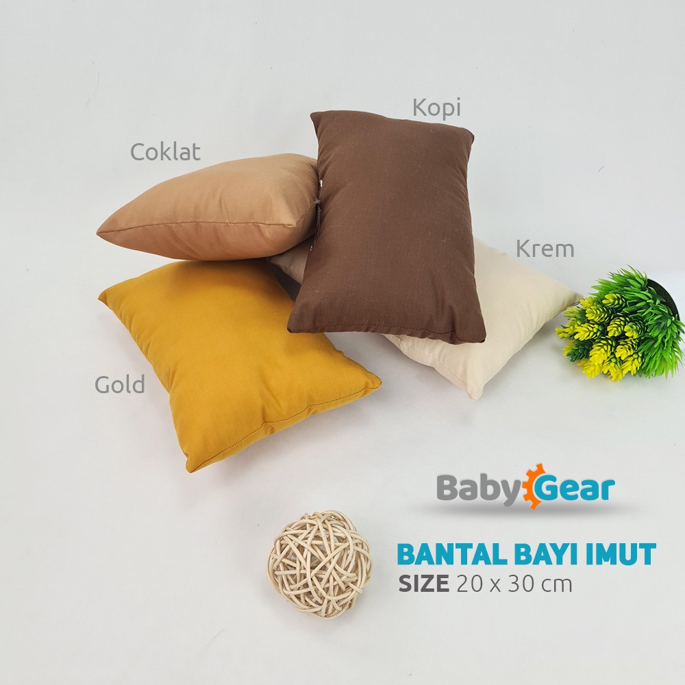 Bantal bayi Imut / Bantal Bayi Empuk Motif POLOS