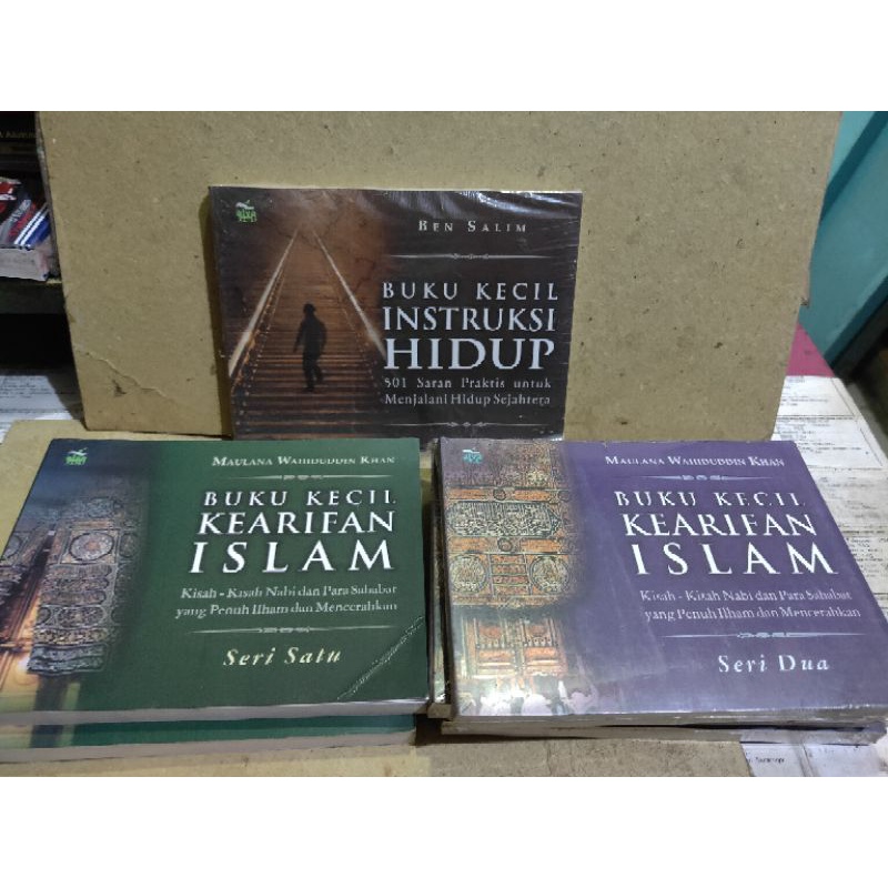 PAKET 3Buku Saku Menjalani Hidup Sejahtera n Kearifan Islam BEN SALIM Dan MAULANA WAHIDUDDIN KHAN