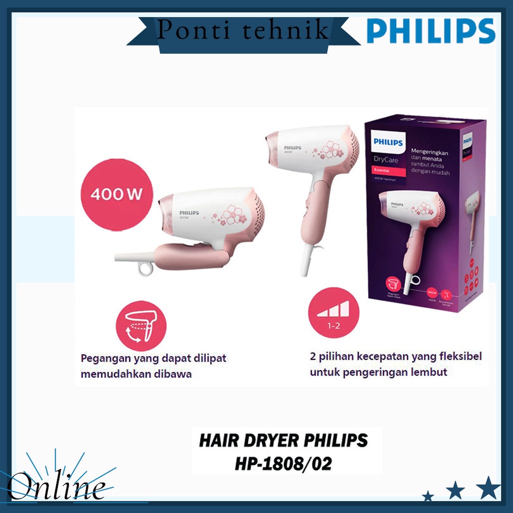 HAIRDRYER PHILIPS HP-8108/02 400 Watt