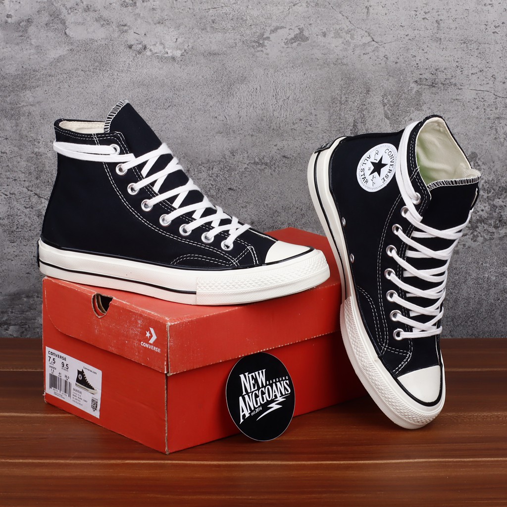  Sepatu  Converse  Chuck Taylor All Star  70S 1970S Black 