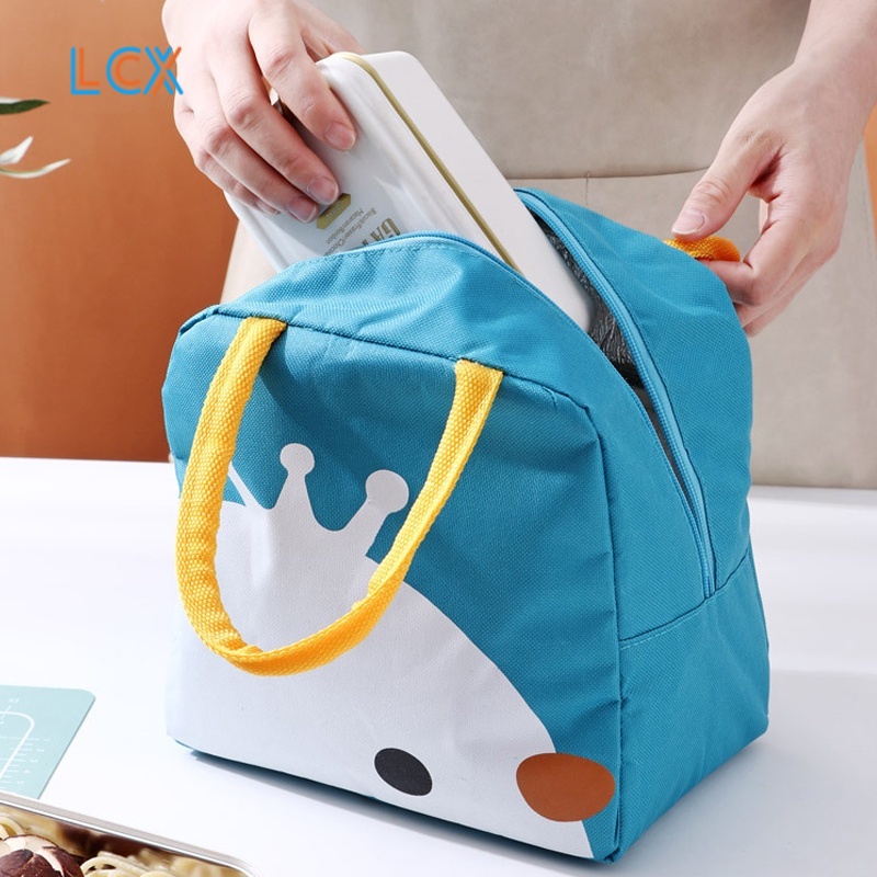 LCX New Tas Bekal Anak / Lunch Bag Sekolah / Tas Bekal Lunch Cooler Bag Box VS-28