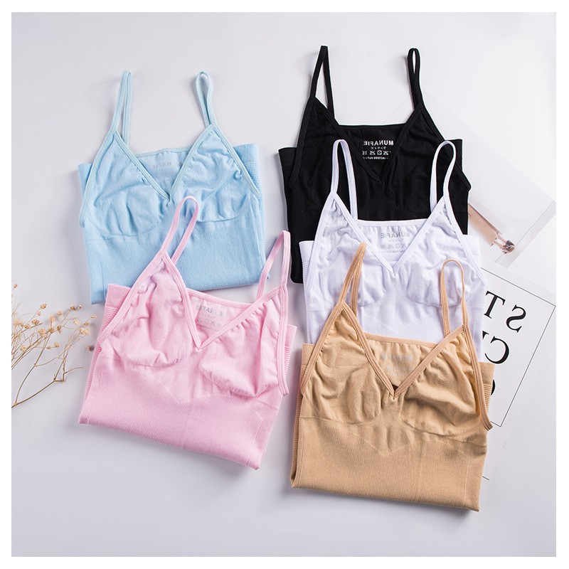 ❀ Chingu ❀ PW007 COD Baju Slimming Camisole Pakaian Dalam Wanita Tank Top  Murah