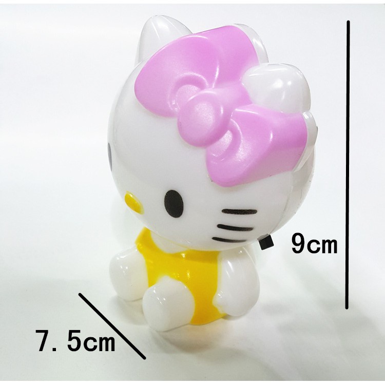LAMPU TIDUR HELLO KITTY/MINI NIGHT/LAMPU KAMAR/LAMPU ANAK/LAMPU WARNA/LAMPU DEKORASI/LAMPU KARAKTER HELLO KITTY