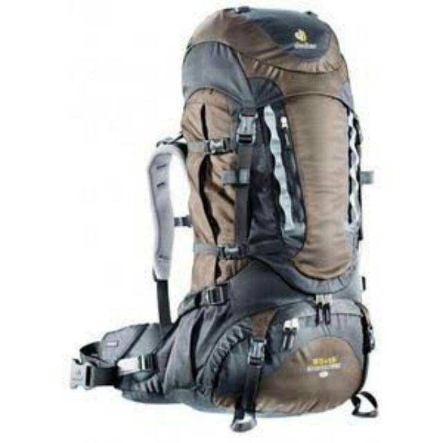 (Preloved) Deuter Aircontact Pro 55 + 15 SL Coffee-Black