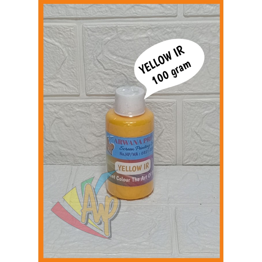

Pigment Yellow IR Biang Warna Sablon Kuning 100 Gram