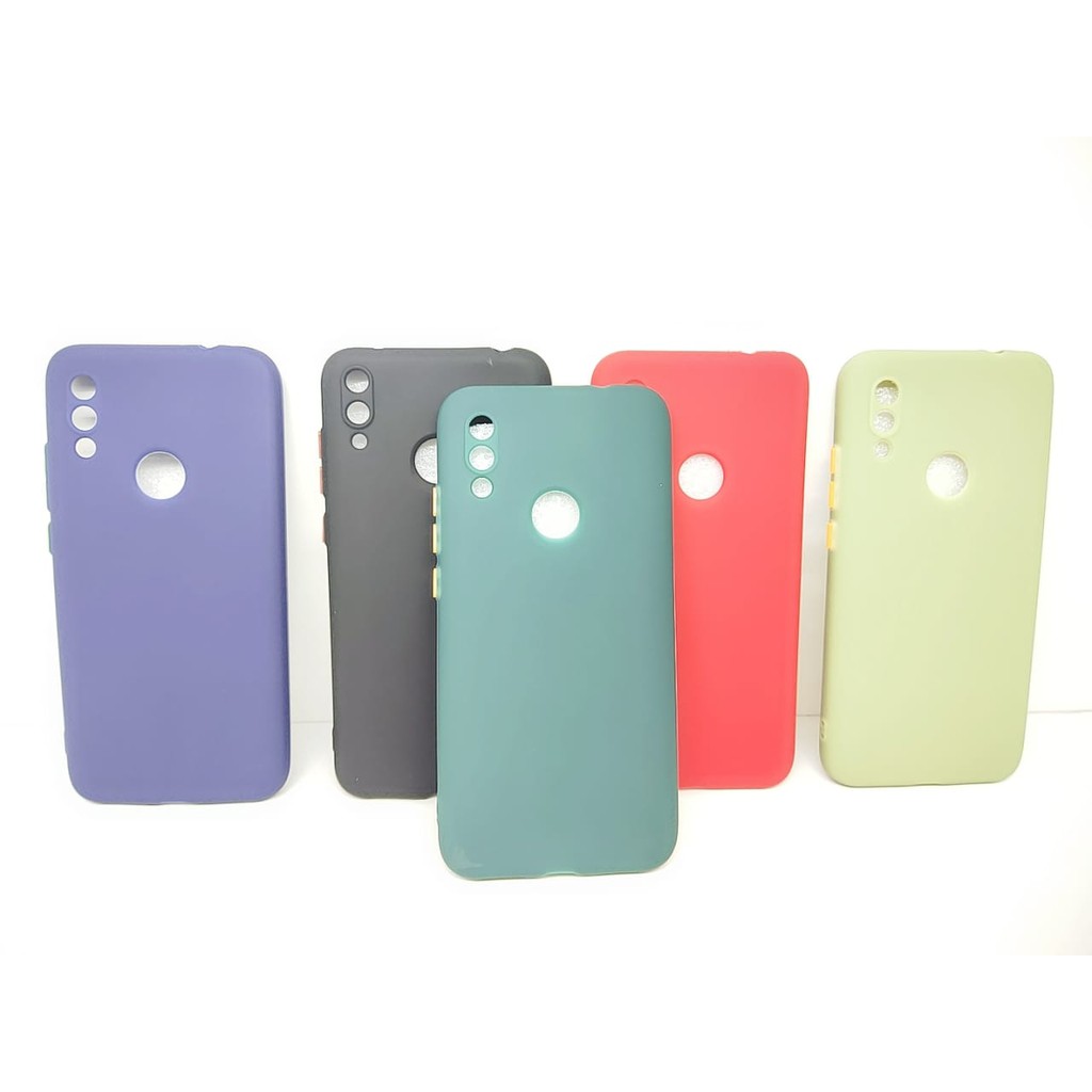 SMPC TPU Xiaomi Redmi 7 6.26 inchi SoftCase Macaron Protection Camera inch SoftCase Macaron Protecti