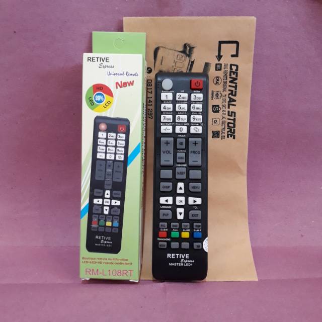 REMOTE MULTI TV LCD LED RETIVE