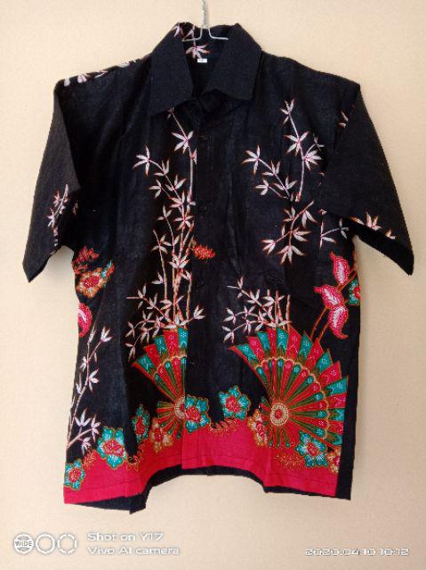 Batik Couple Keluarga Sania Ruffle Ori Ndoro Jowi Dnt Kipas