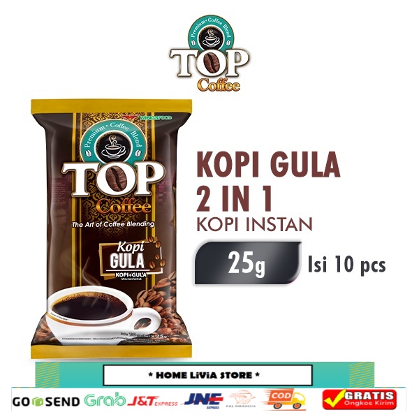 

Top Coffee Kopi Gula Aren 5 x 25 gr