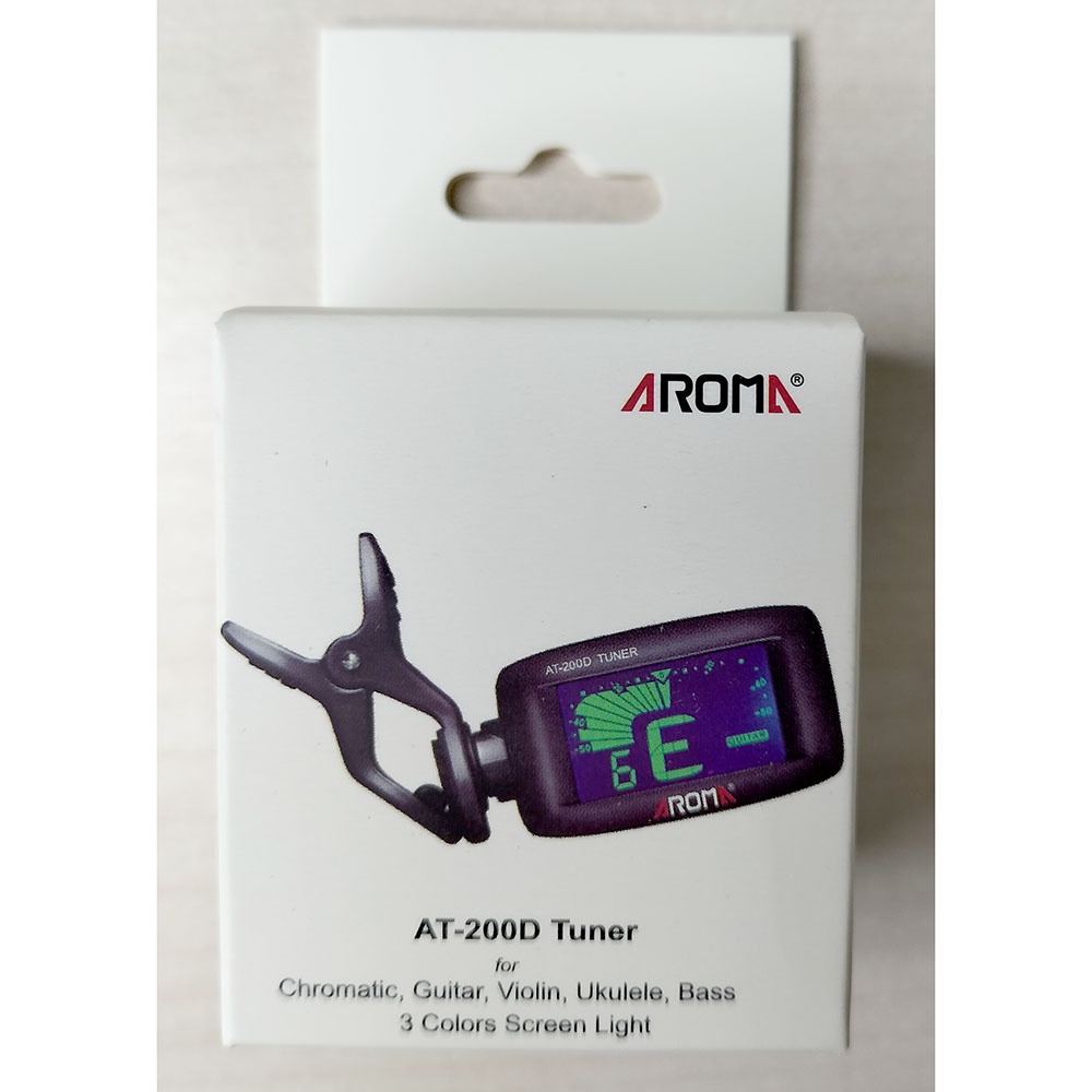 AROMA Tuner Gitar dengan Display LCD - AT200D