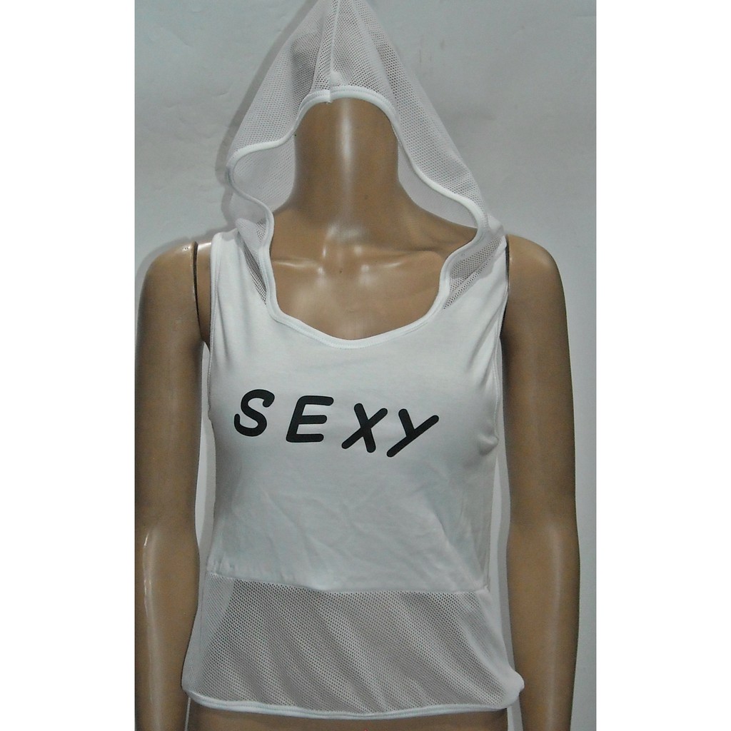 Tanktop Croptop Hoodie kode ATB 83