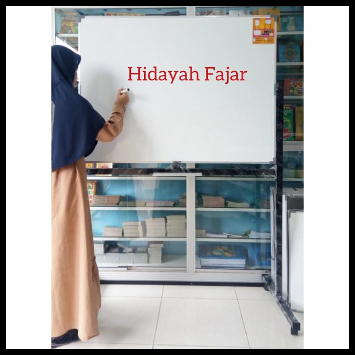 

Papan Tulis - Papan Tulis Standing Double Face 90 X 120