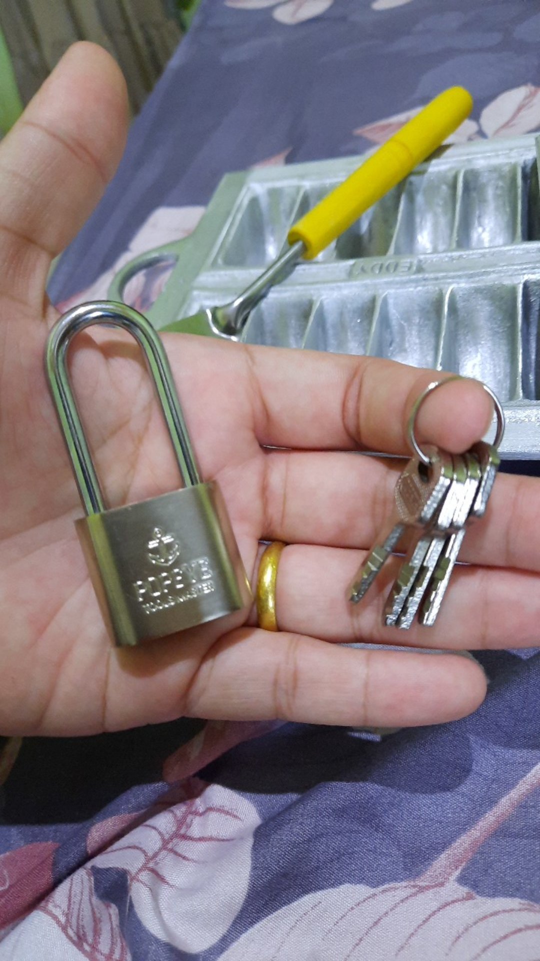 Gembok 30mm Panjang Serba Guna - Kunci Pintu Pagar Disc Cakram & Helm